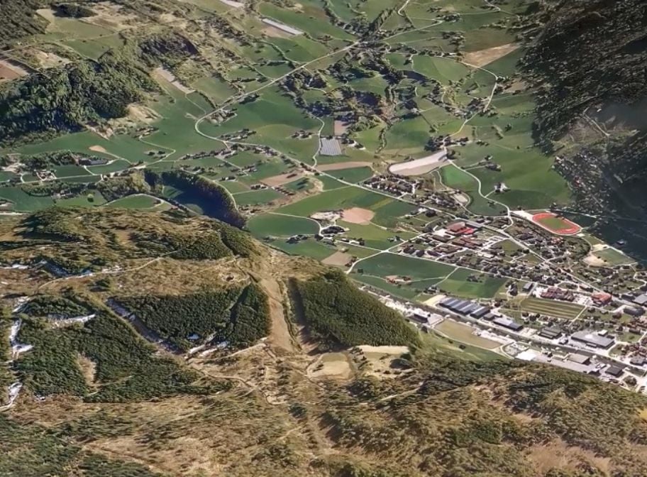Topographical lidar