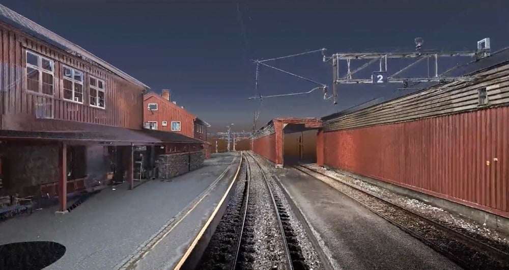 3D laser scanning 